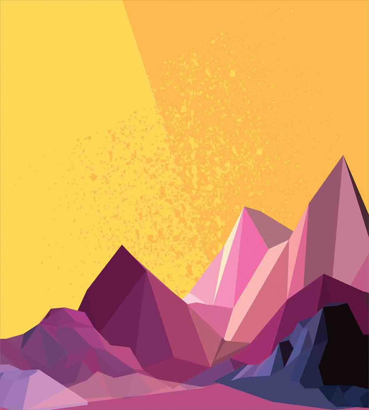 Countryside Modern Art — Pattern