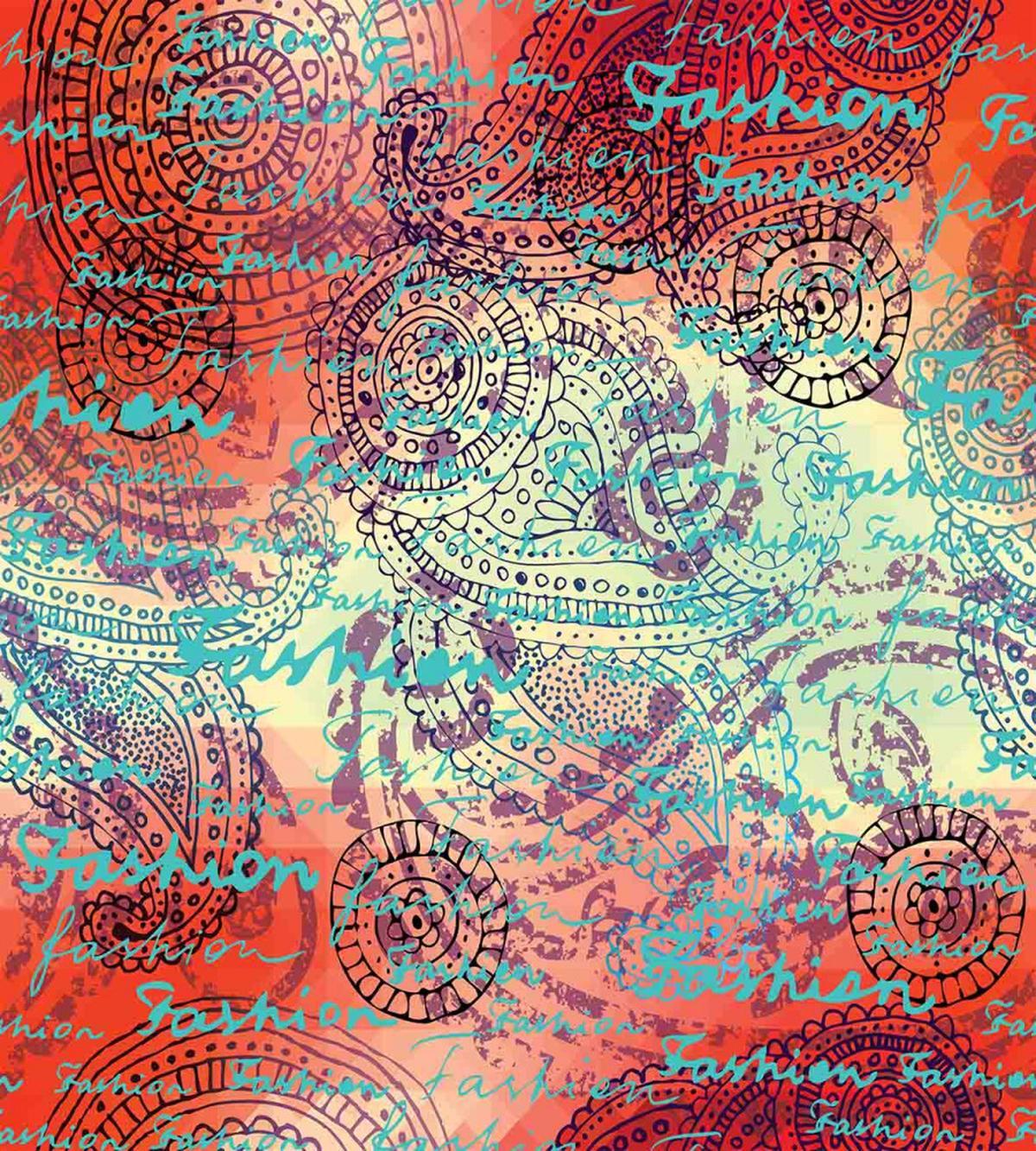 Grunge Paisley — Pattern