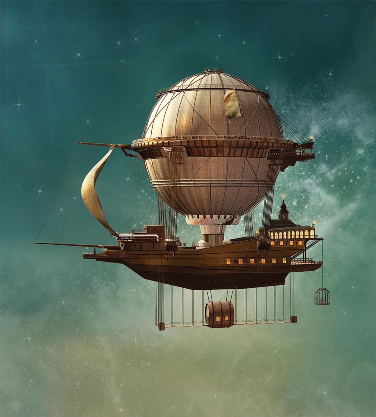 Surreal Space Scenery — Pattern