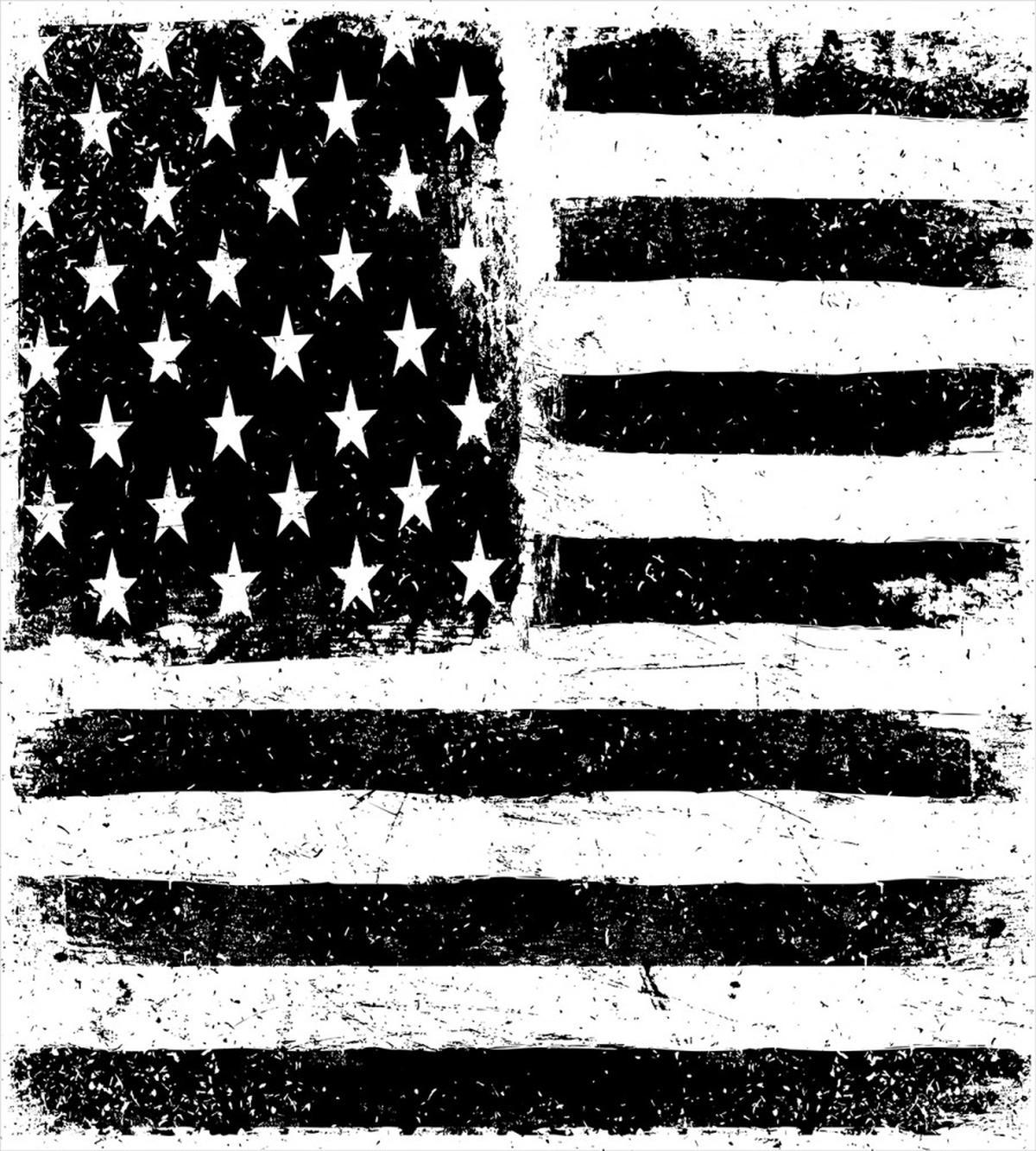 Black and White Flag — Pattern