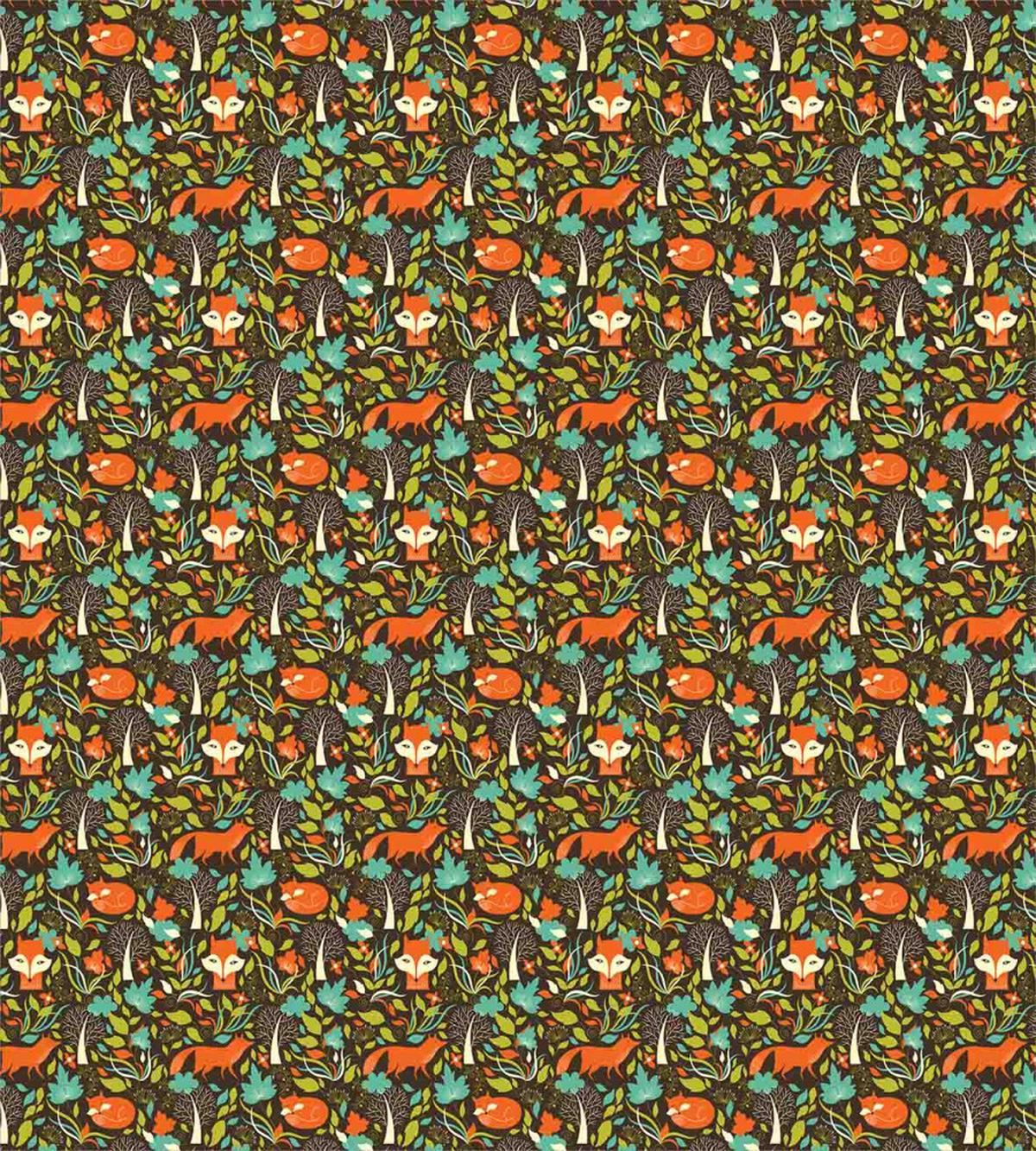 Autumn Season Flora Fauna — Pattern