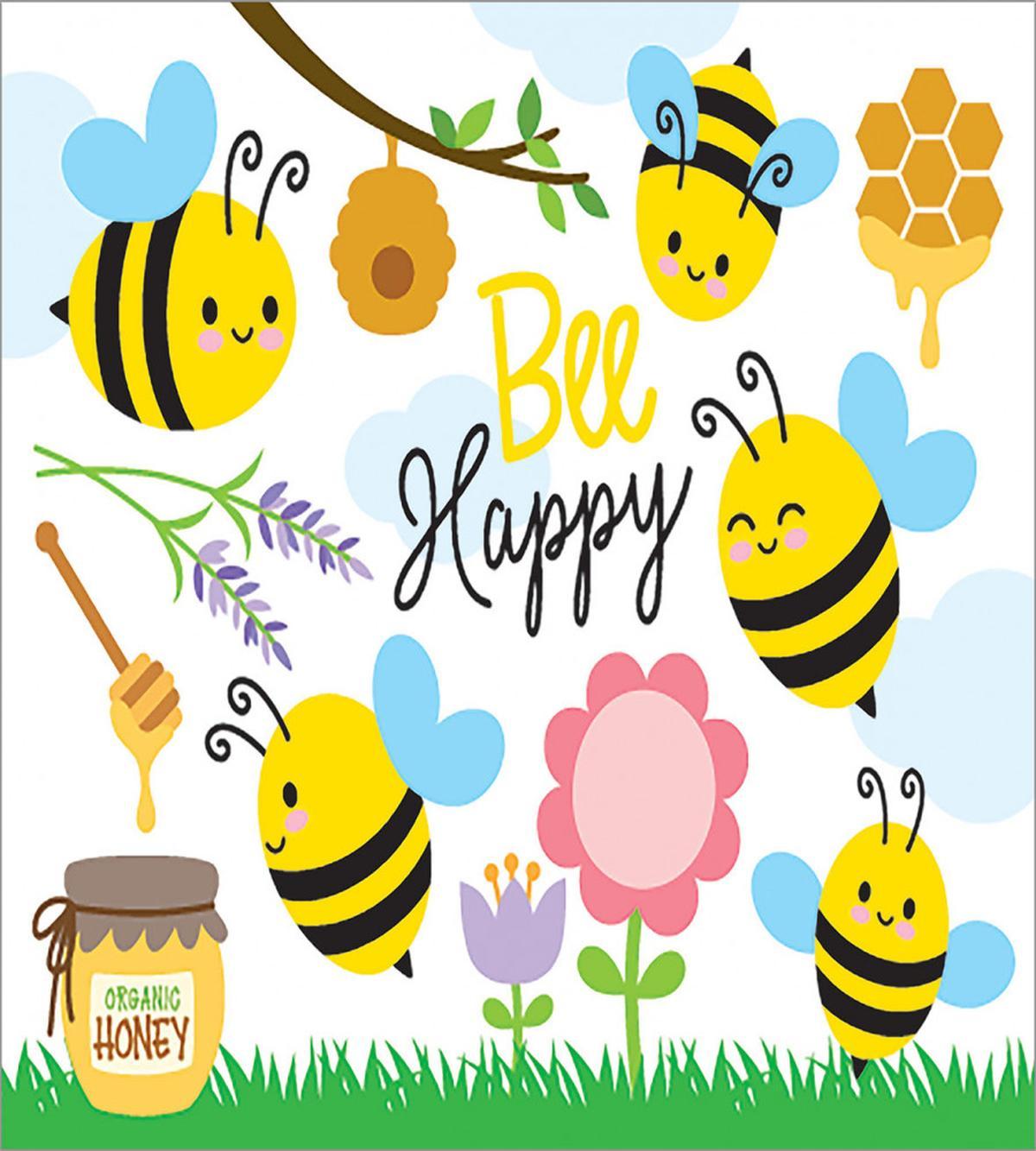 Bee Happy Spring Garden — Pattern