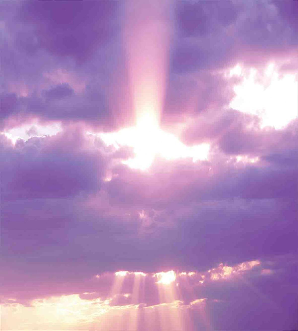 Romantic Cloudy Sky — Pattern