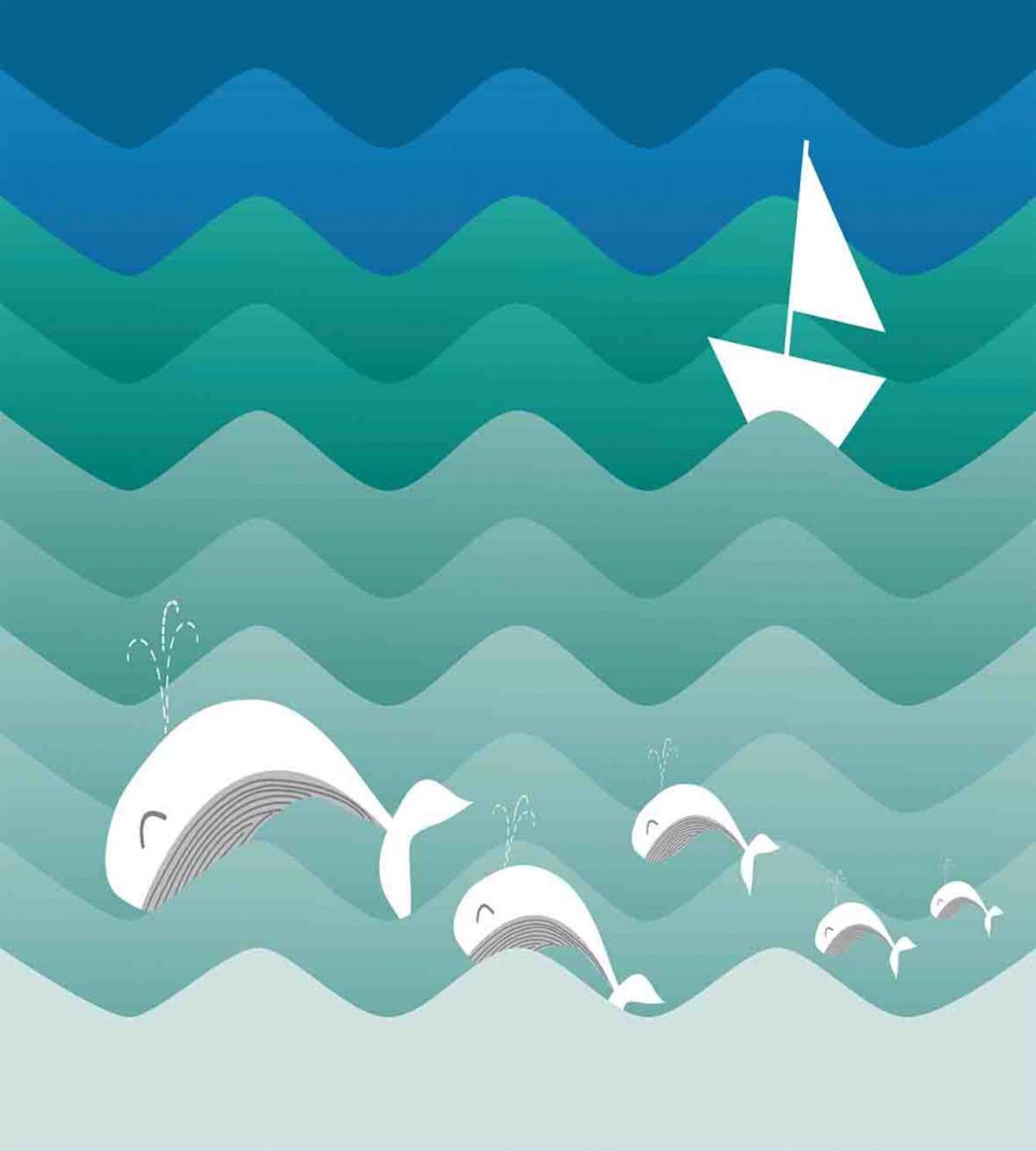Nautical Paper Boat — Pattern