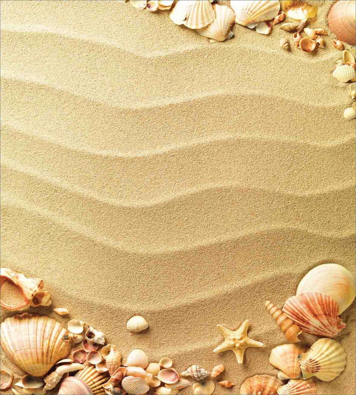 Sand with Sea Shells — Pattern
