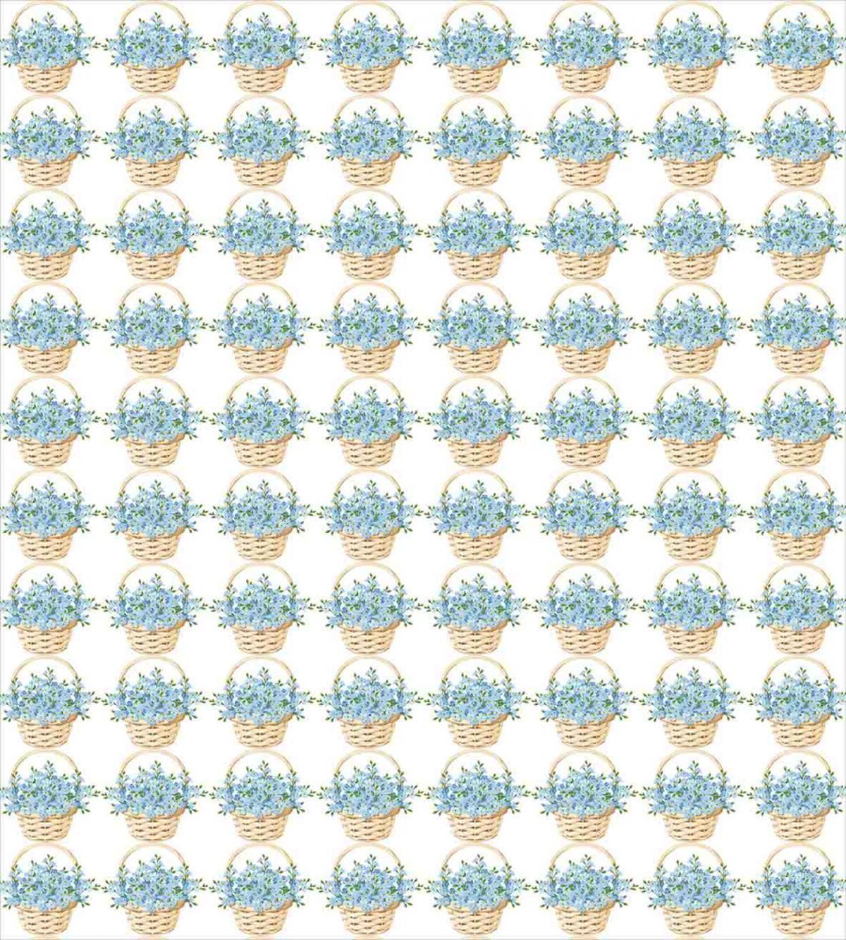 Wicker Basket — Pattern