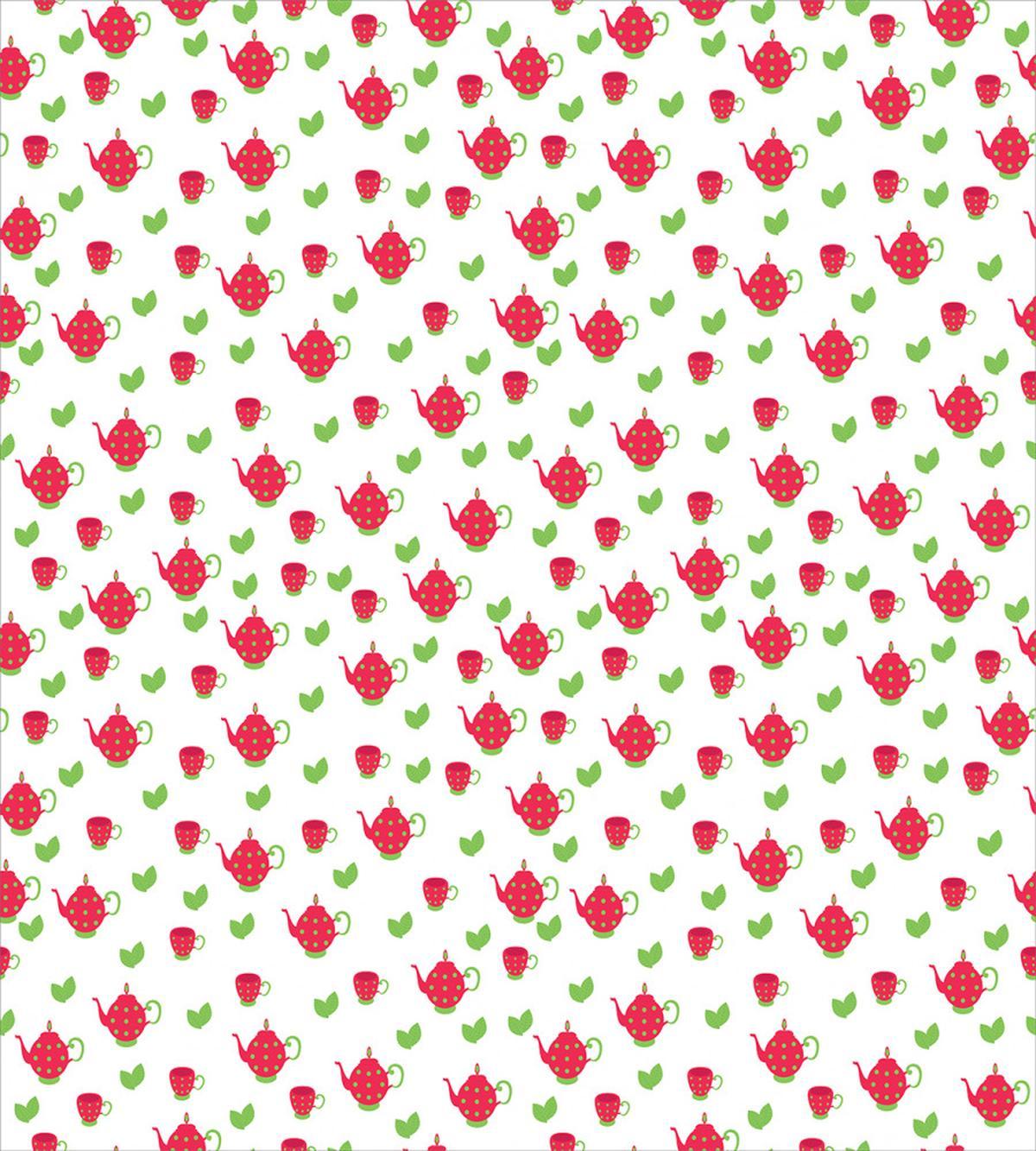 Teapots Polka Dots — Pattern