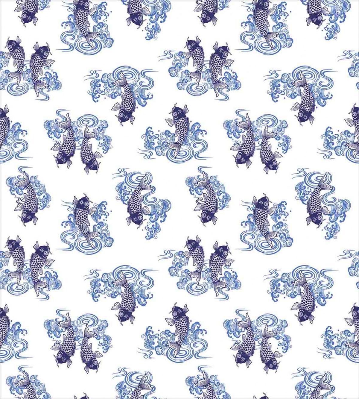Japanese Style Carp — Pattern