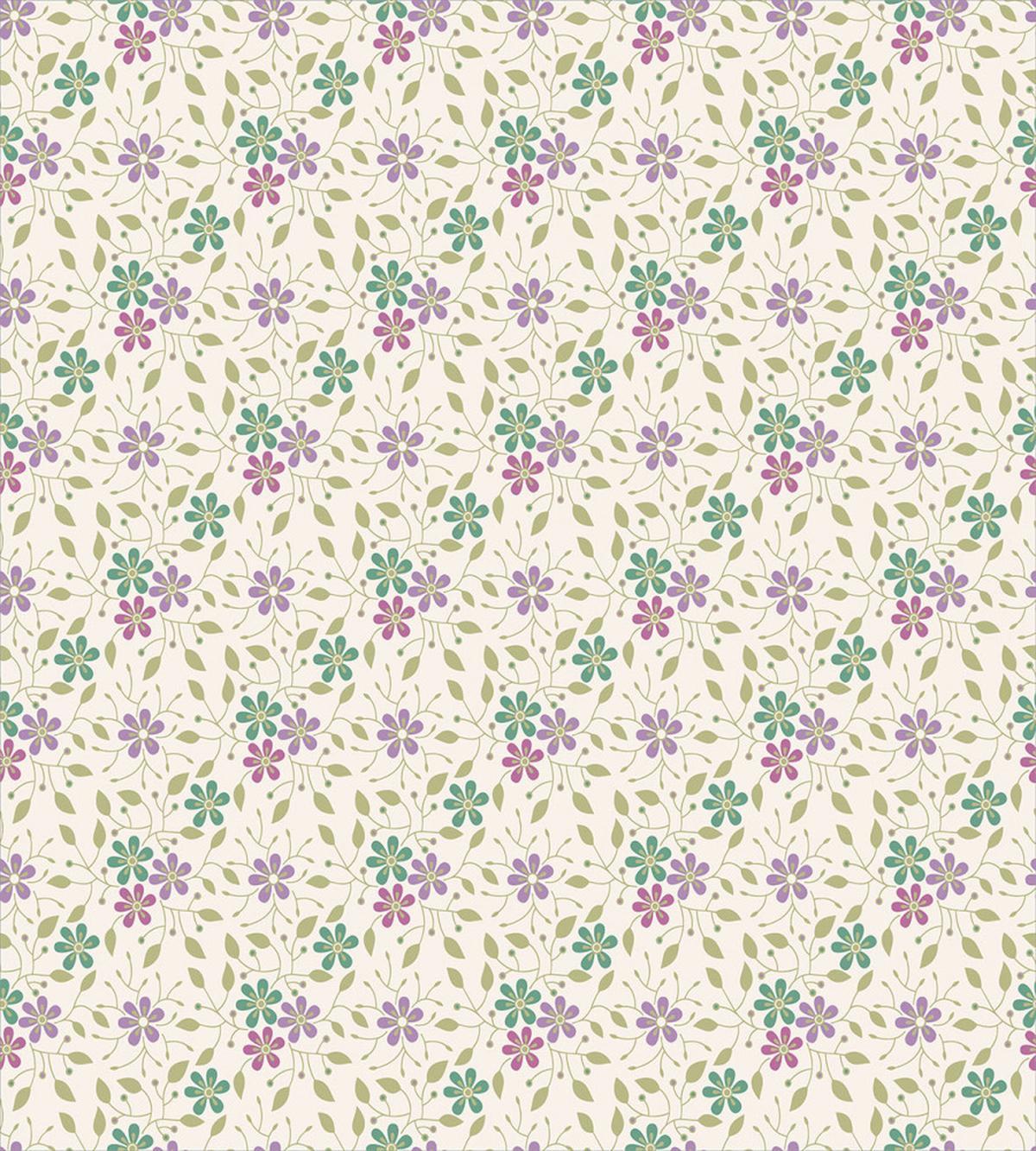 Abstract Flora Romance — Pattern