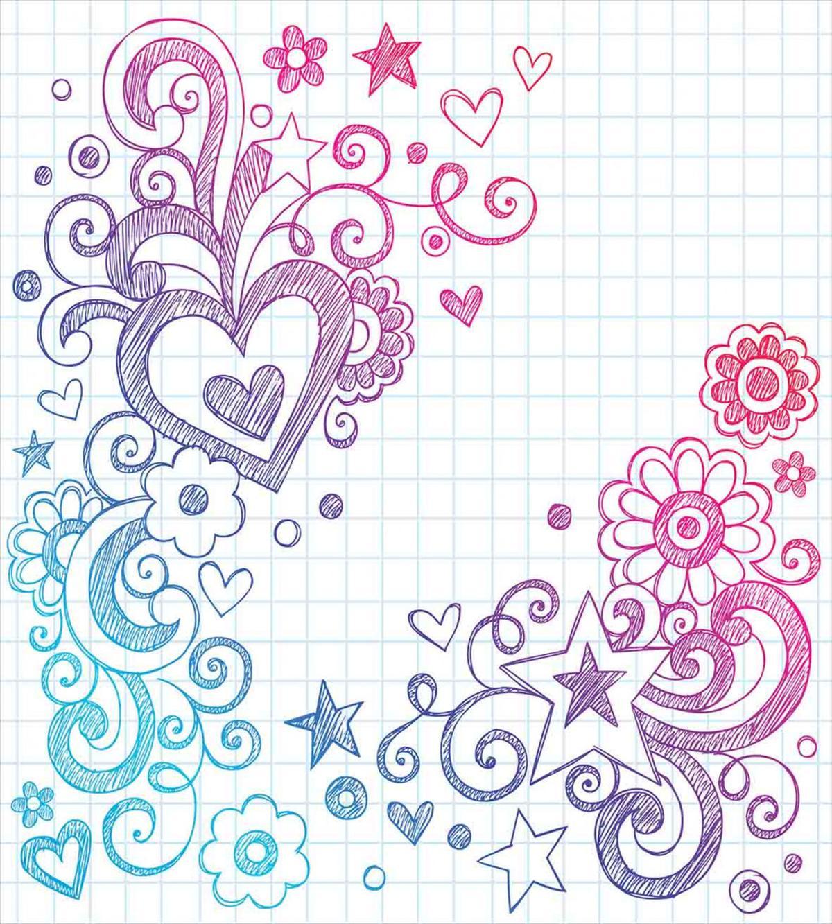 Valentines Day Swirls — Pattern