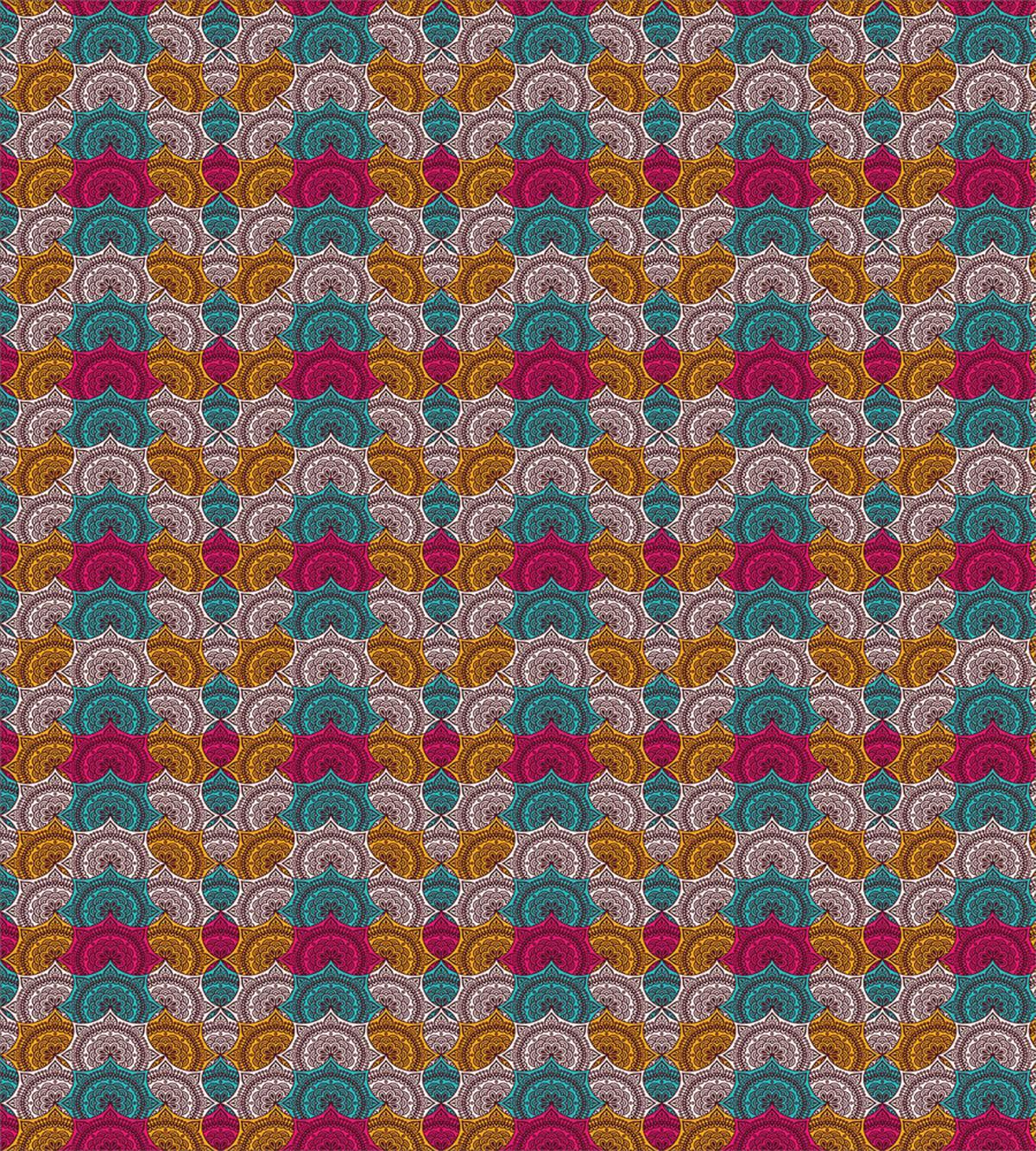 Colorful Retro Tribal — Pattern