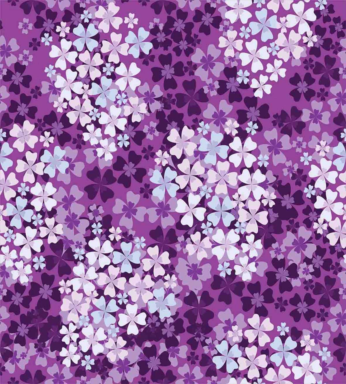 Hydrangea Lilacs Field — Pattern
