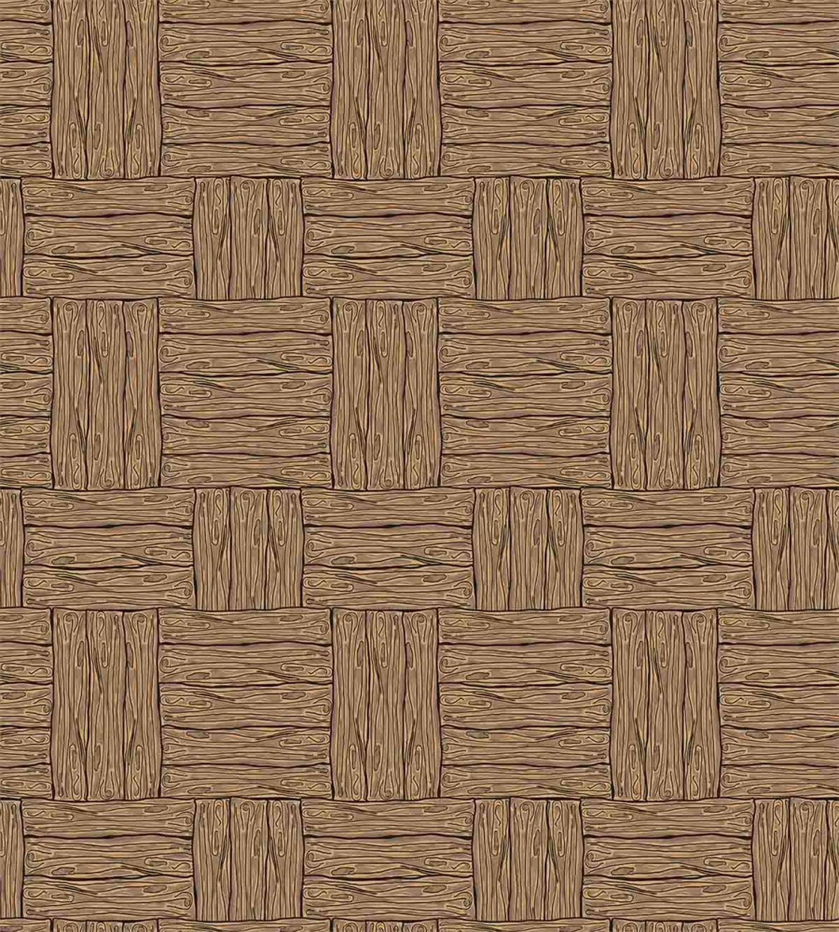 Wooden Texture Motif — Pattern