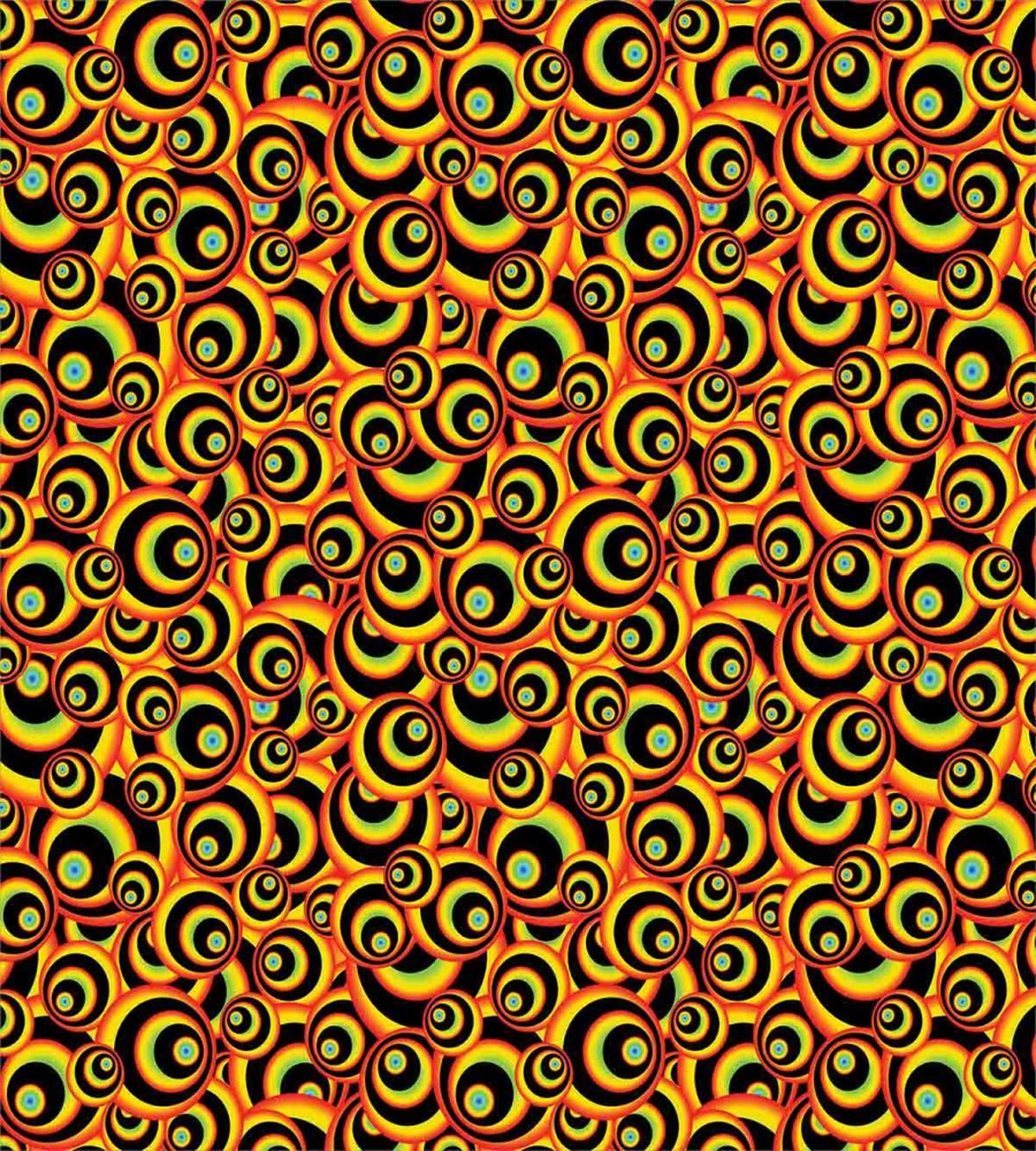 Colorful Ring Shapes — Pattern