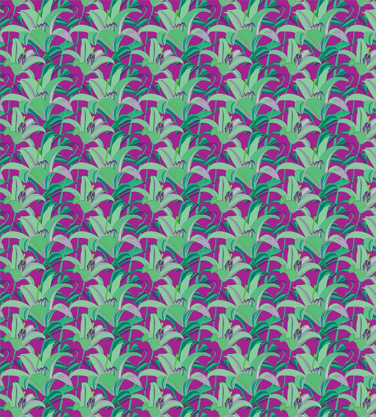 Close up Hawaiian Plants — Pattern