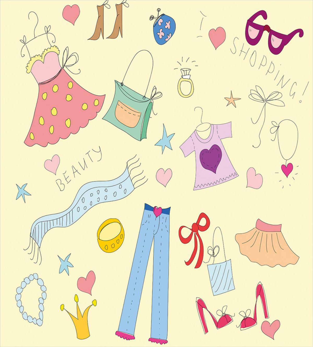 Doodle Items — Pattern