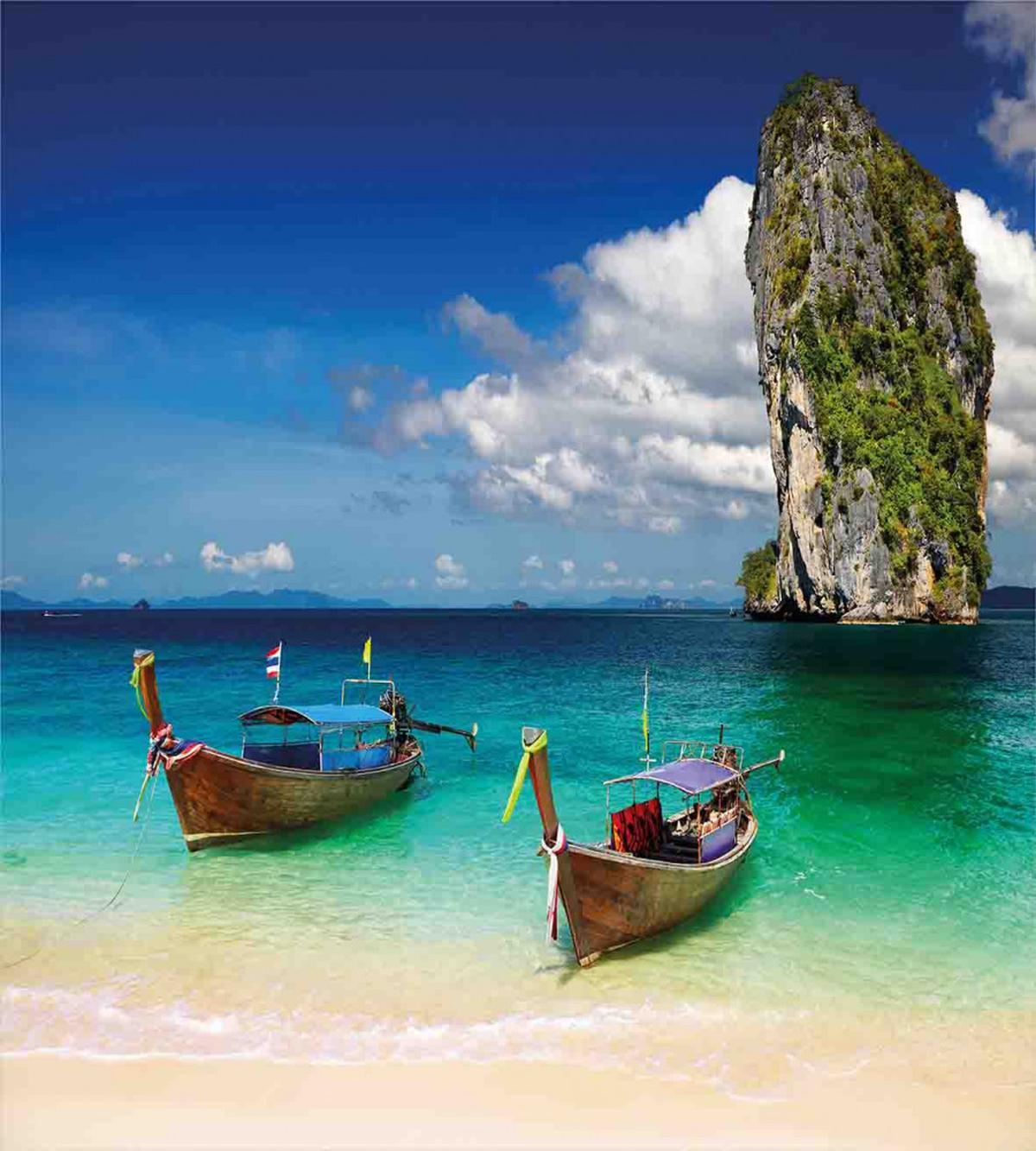 Little Boats and Big Rock — Pattern