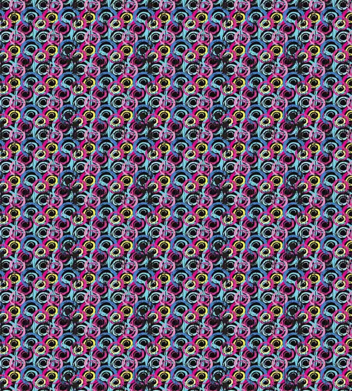 Spiral Brush Graffiti — Pattern