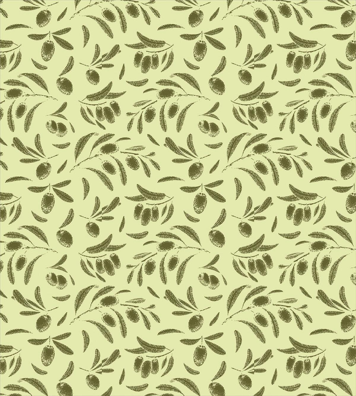 Engraved Style Olive Leaf — Pattern