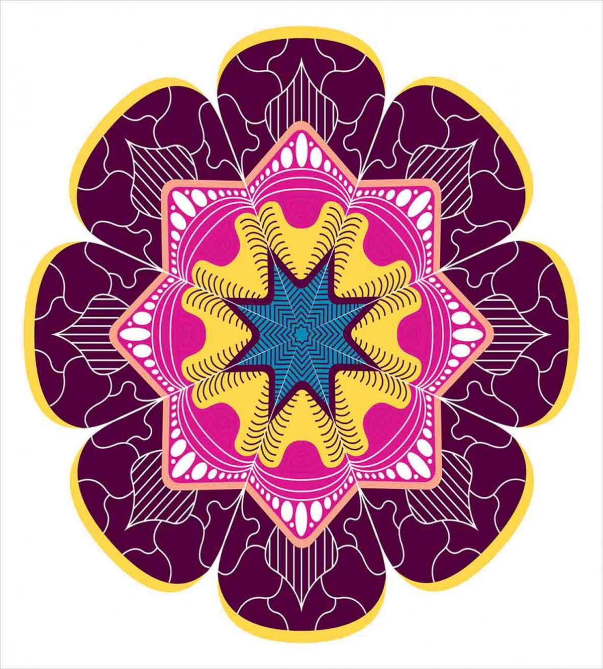 Vintage Motif Mandala — Pattern