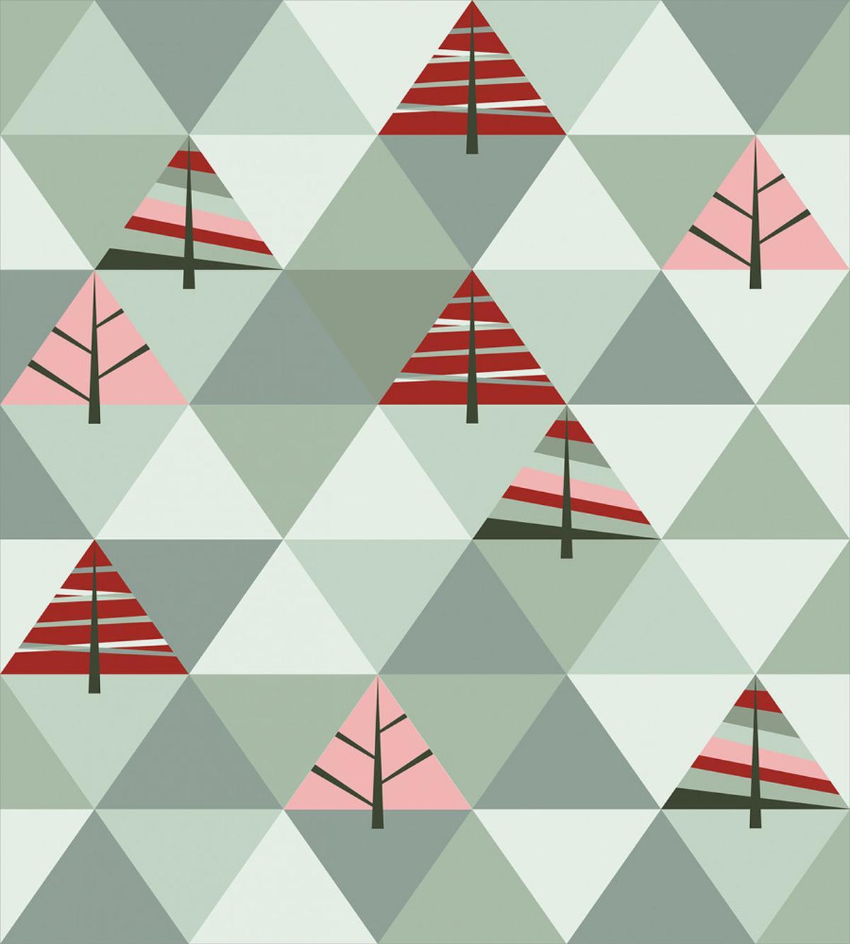 Illustration of Triangles — Pattern
