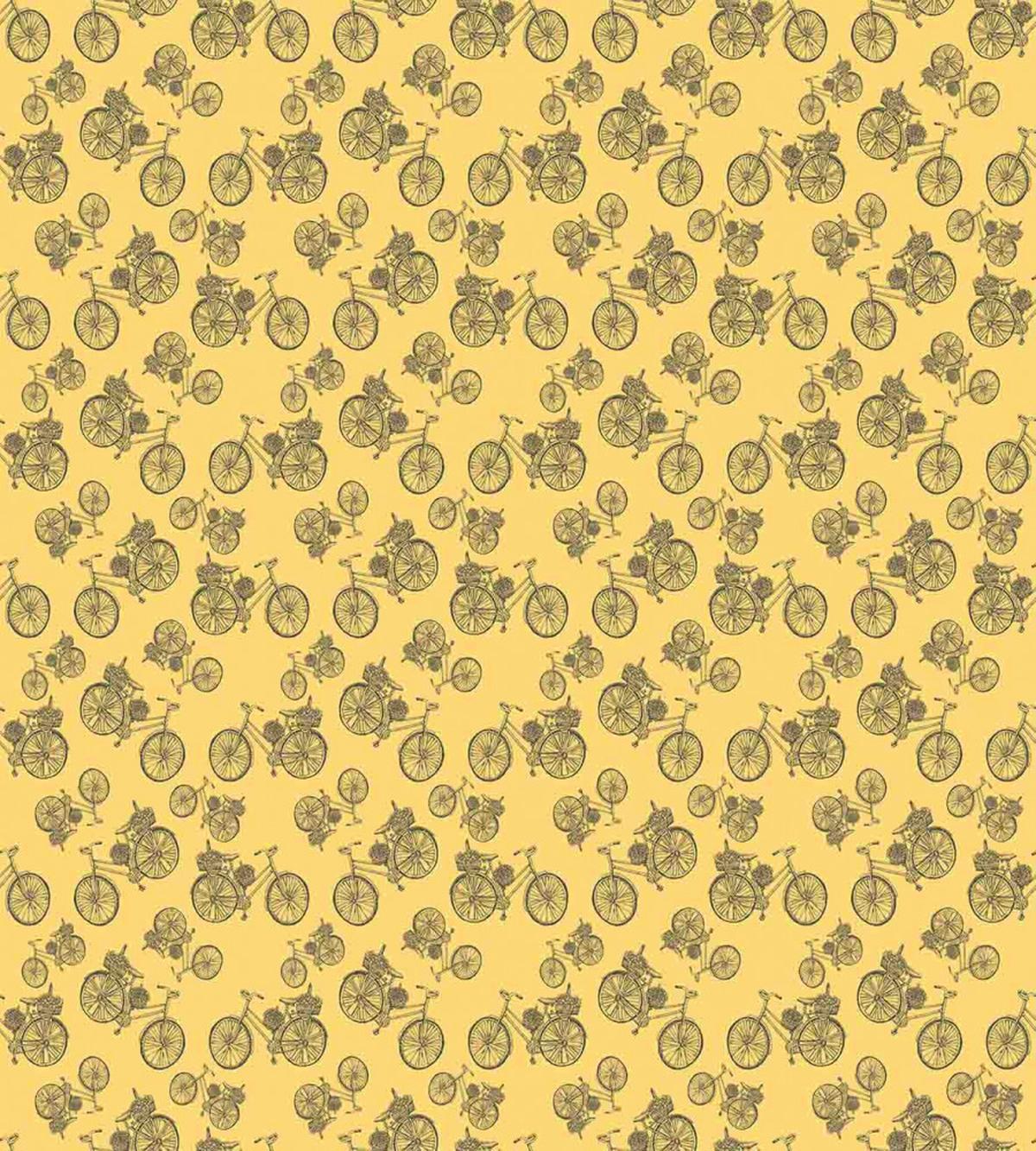 Old Bikes Floral Baskets — Pattern