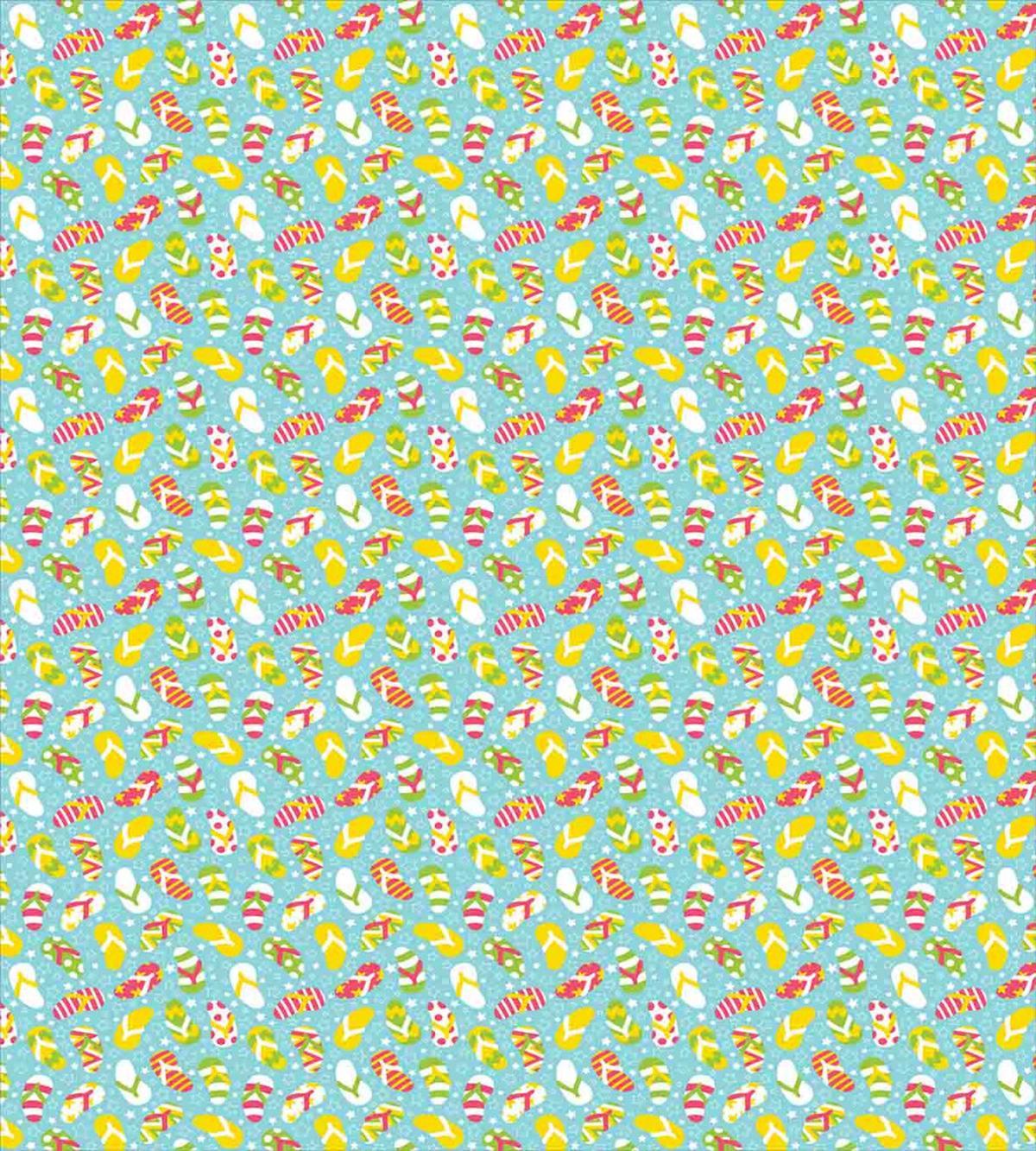 Colorful Flip Flops — Pattern