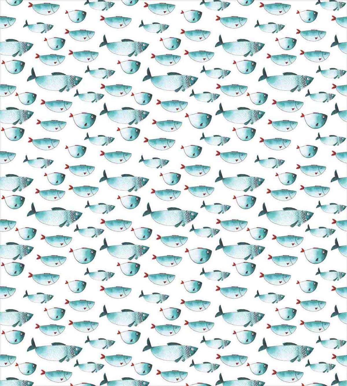 Watercolor Marine Animal — Pattern
