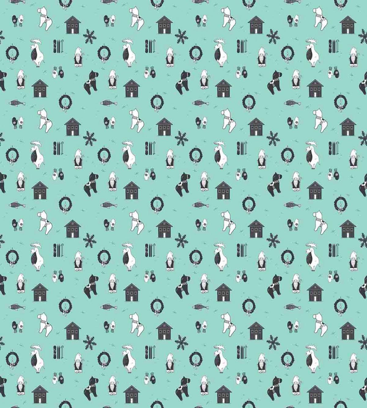 Christmas Elements Garland — Pattern