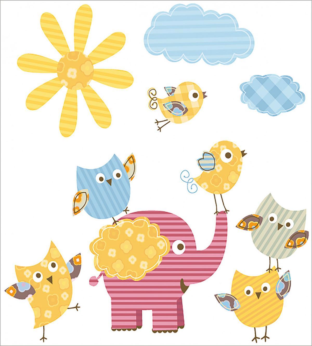 Colorful Birds — Pattern