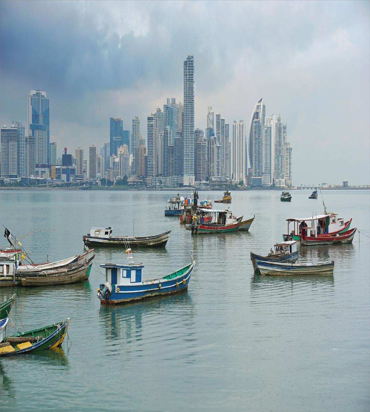 Fishing Boats Panama — Pattern