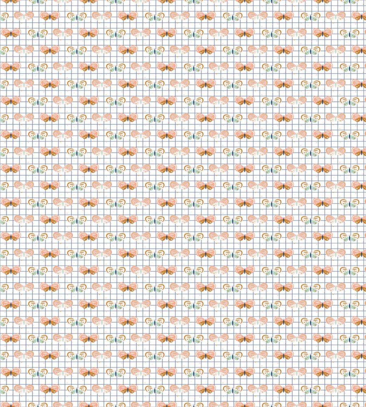 Butterfly Motifs with Spots — Pattern