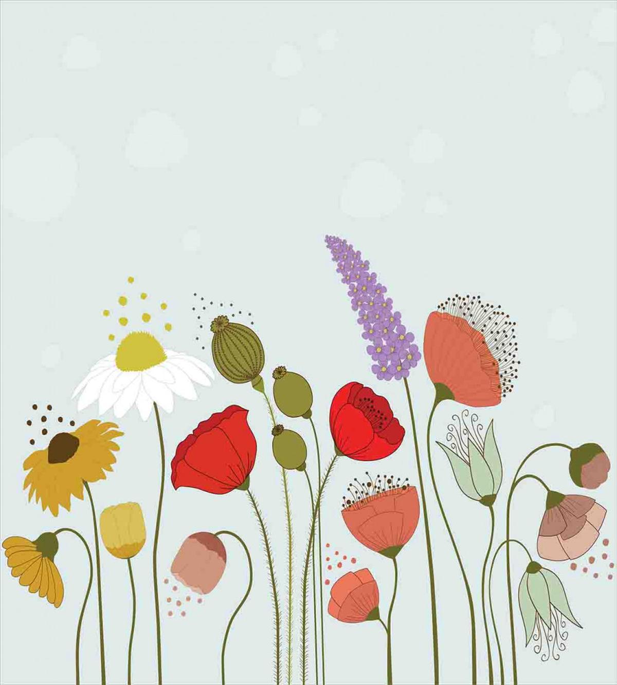 Daisy and Peony Pattern — Pattern