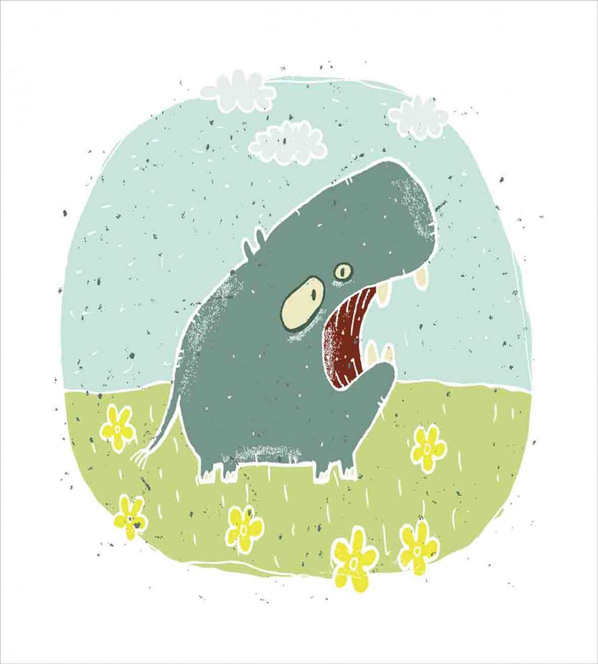 Roaring Hippo Clouds — Pattern