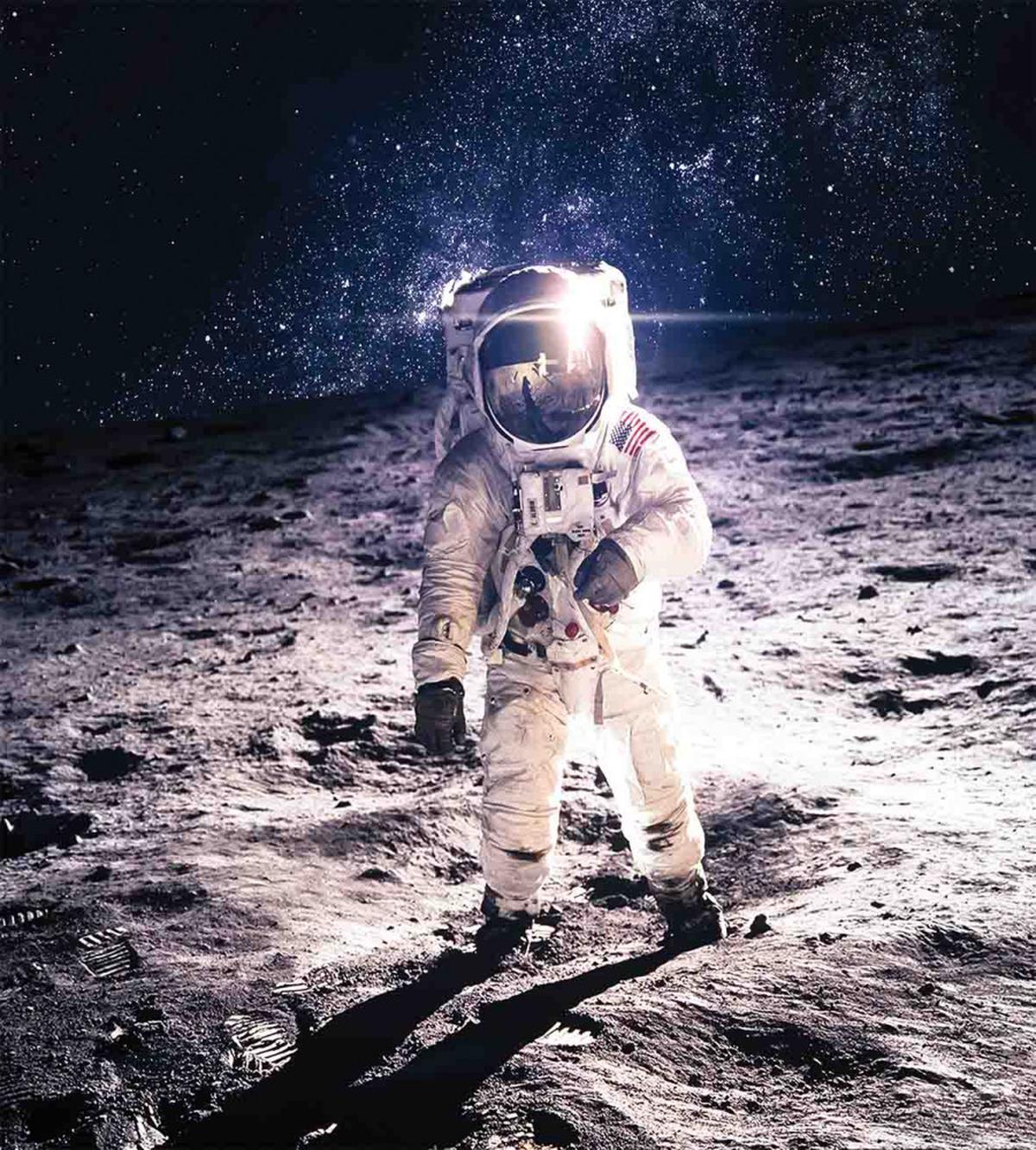Moon Surface Journey — Pattern