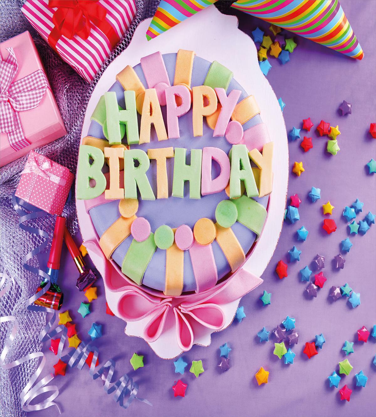 Birthday Cake Presents — Pattern