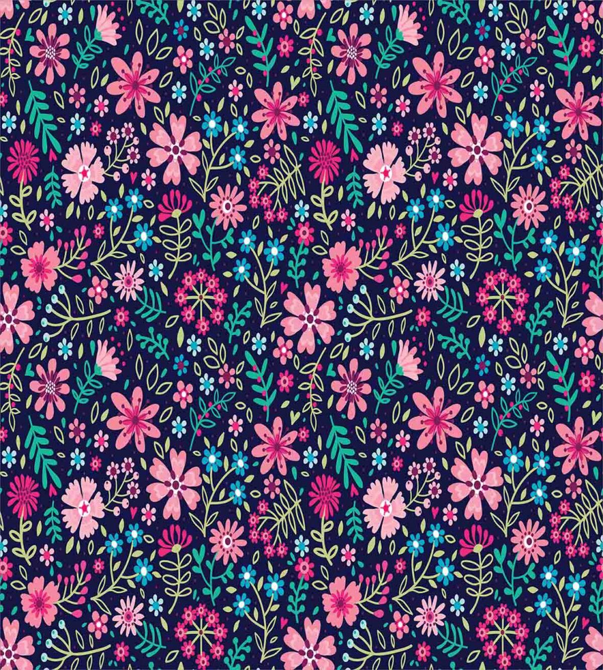 Vibrant Lily Bouquets — Pattern
