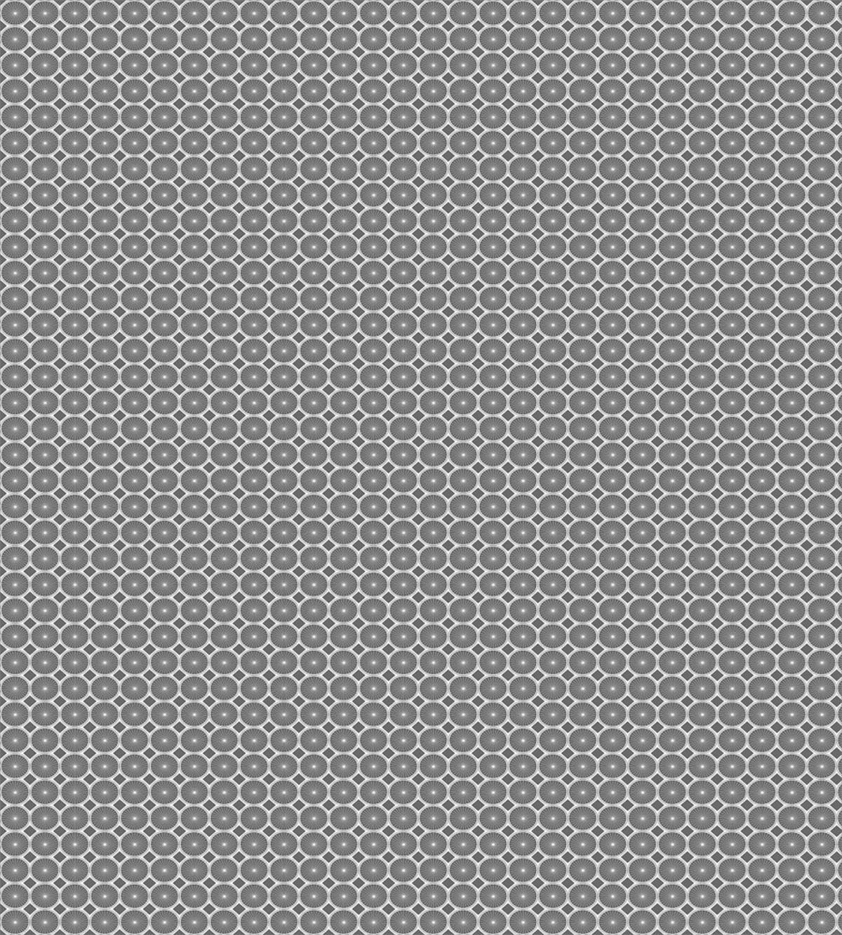 Greyscale Circular Motif — Pattern