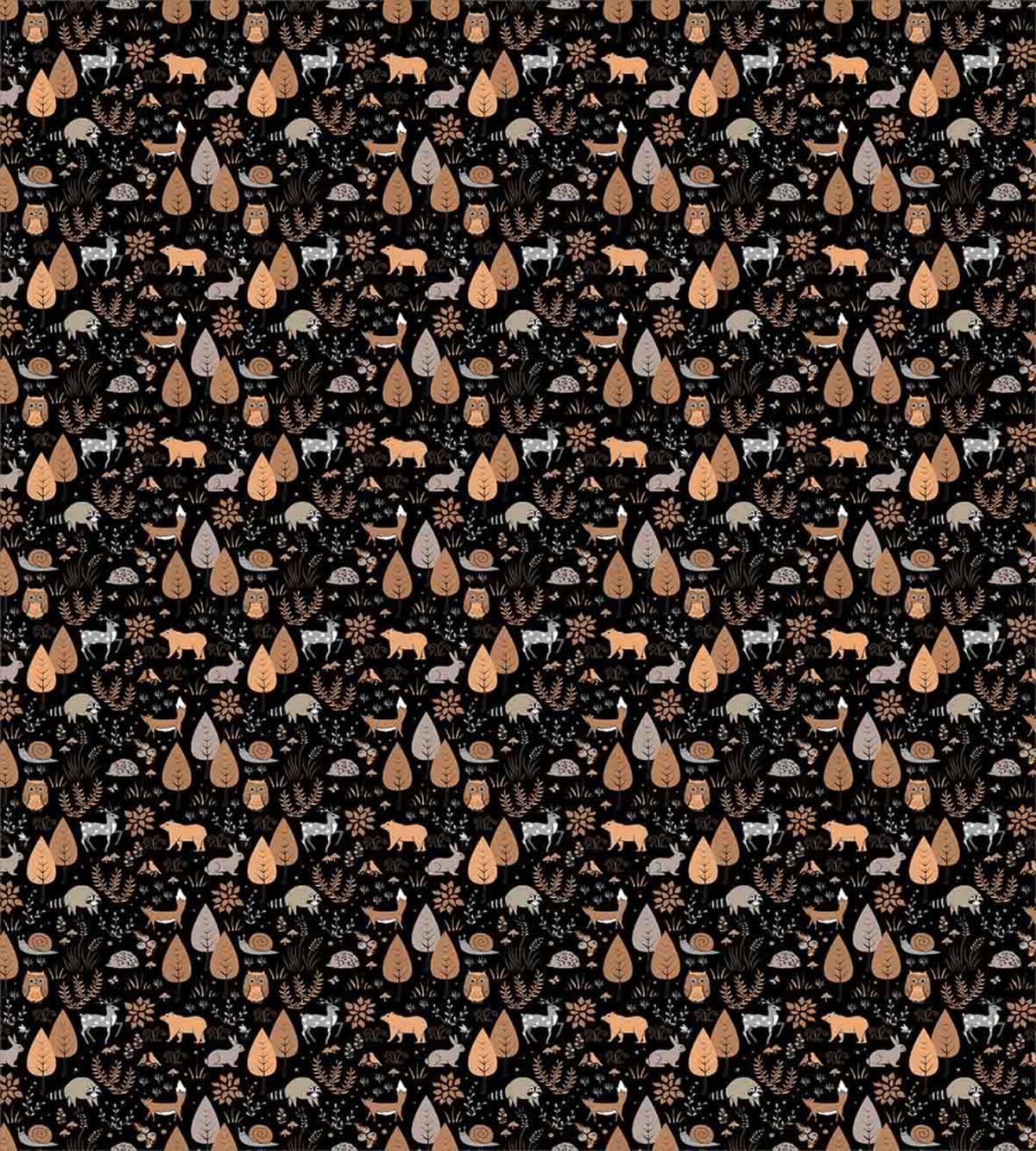 Child Cartoon Forest — Pattern