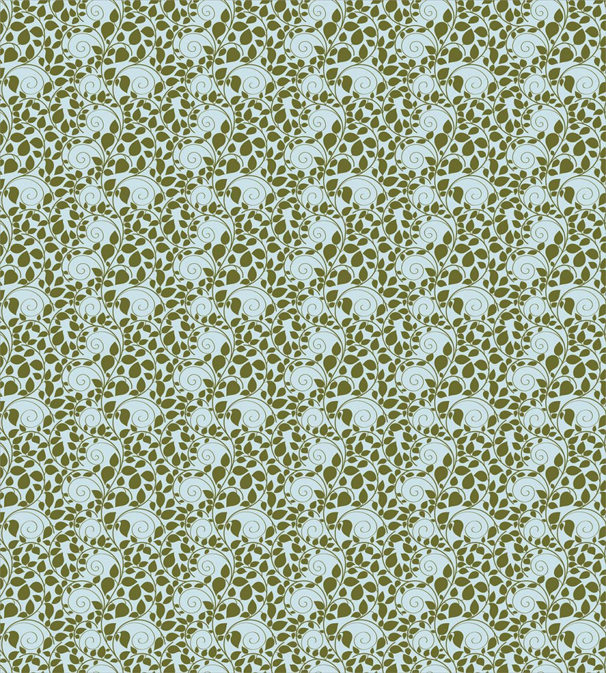 Silhouettes of Swirl Stalks — Pattern