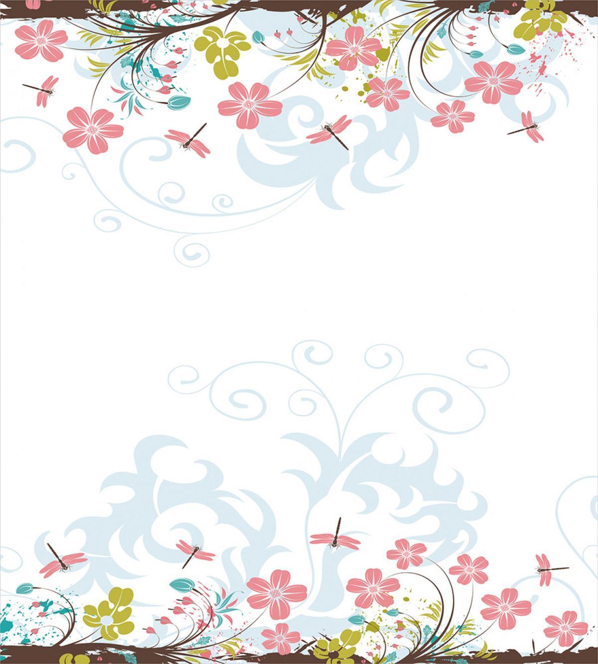 Vivid Spring Leaves — Pattern