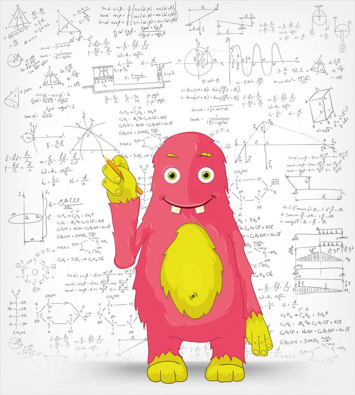 Funny Smart Monster — Pattern