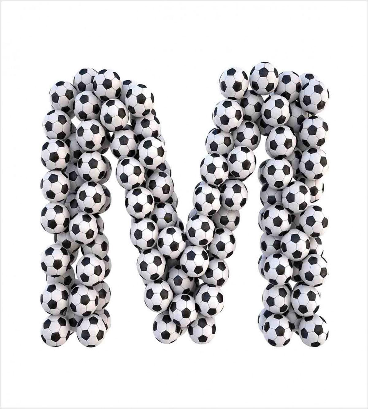 Stack of Soccer Balls — Pattern