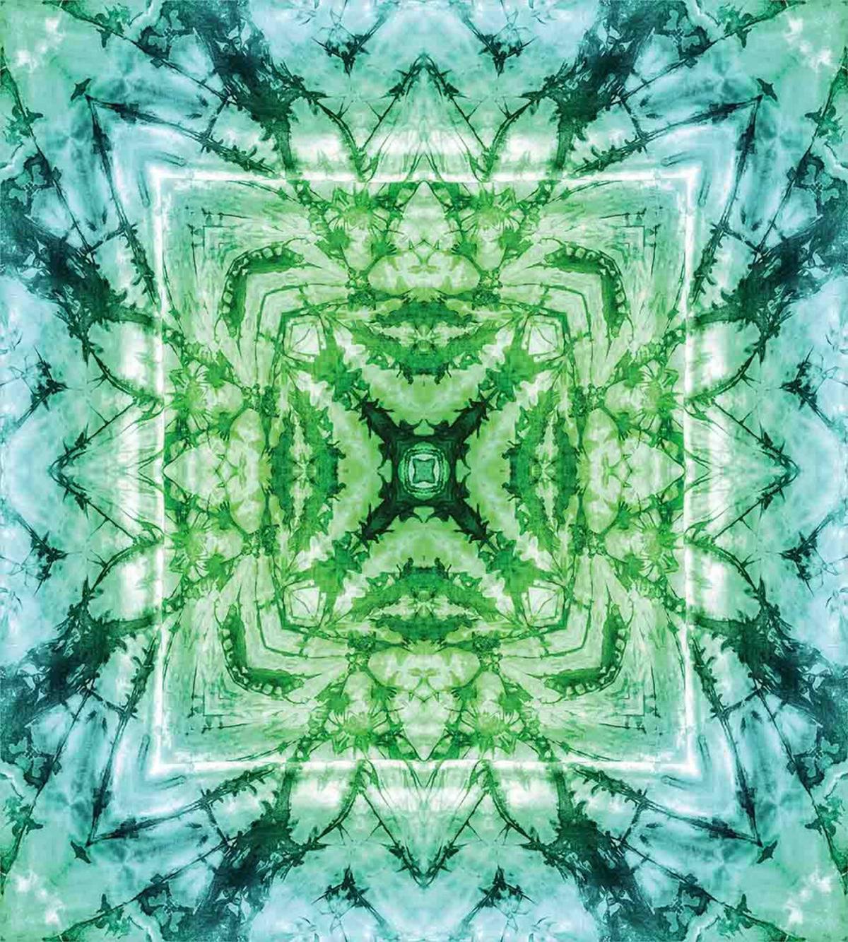 Tie Dye Effect Bohemian — Pattern