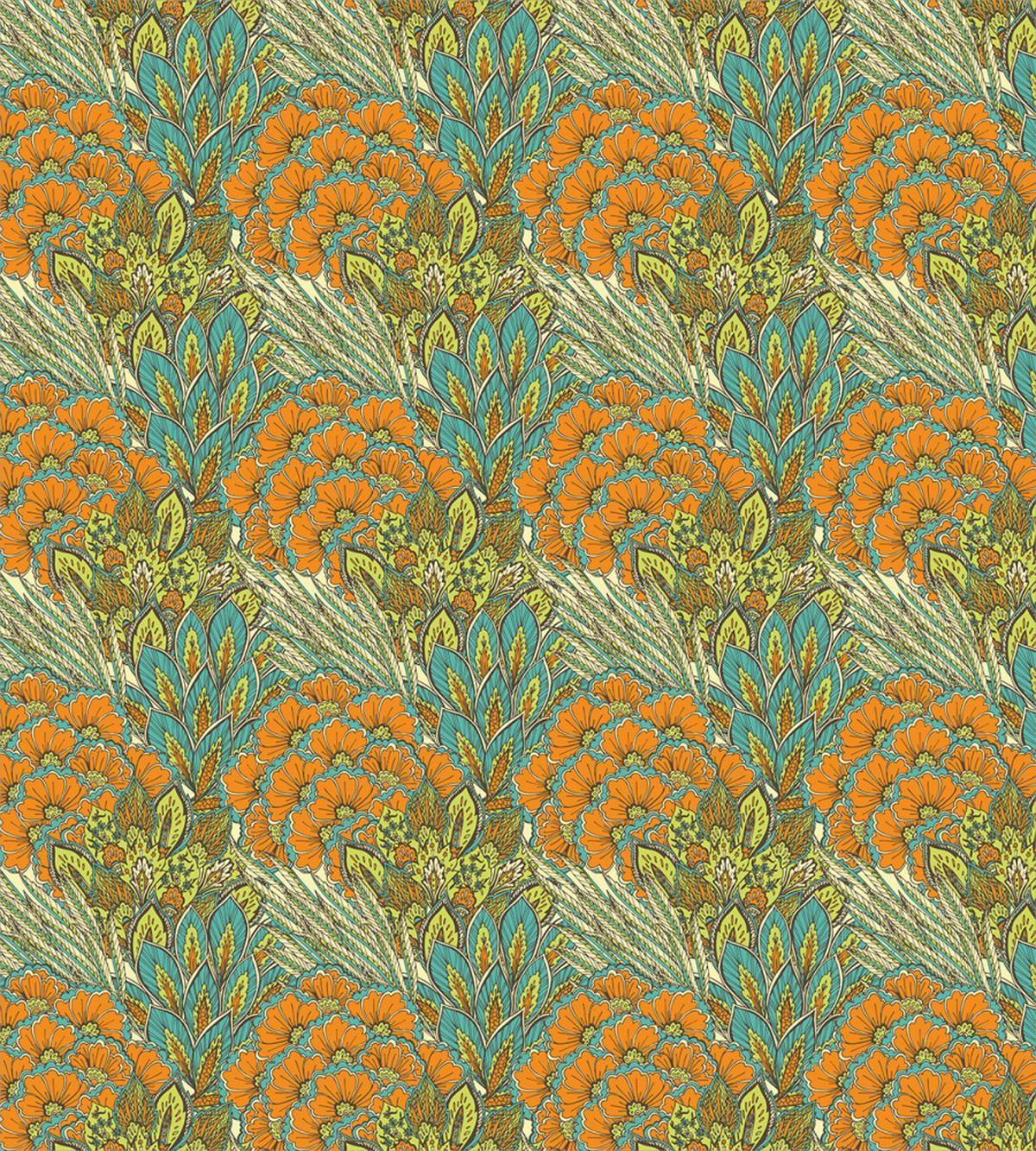 Meadow Wheat Peacock — Pattern