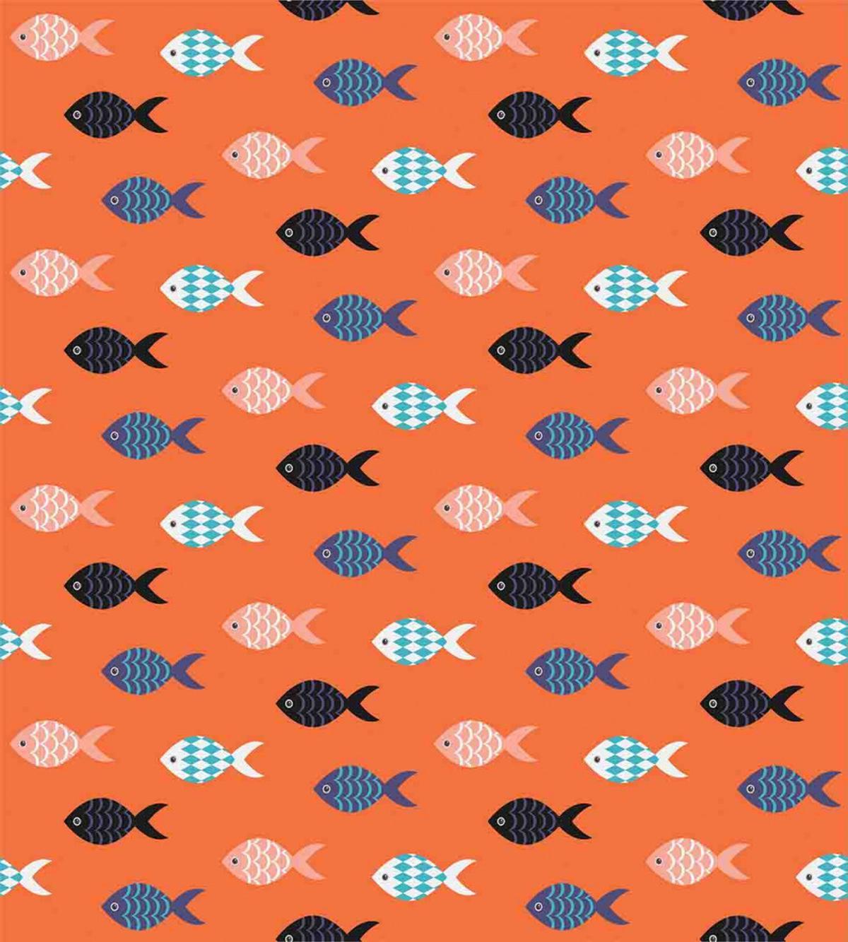 Colorful Fish Shoal — Pattern