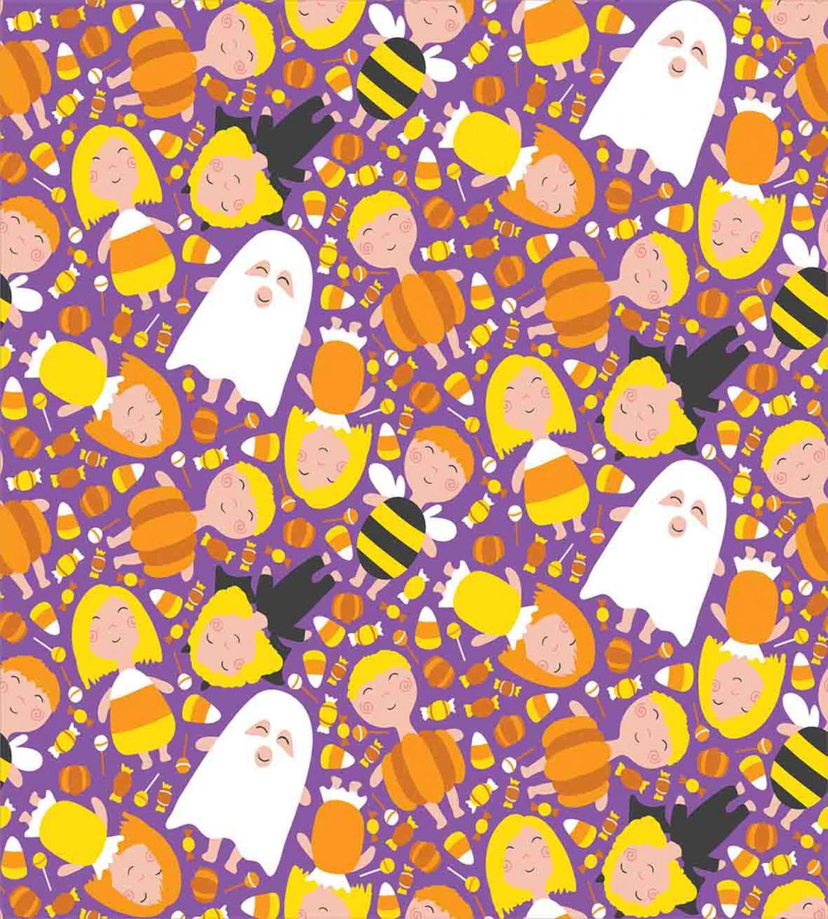 Cheerful Kids in Costumes — Pattern