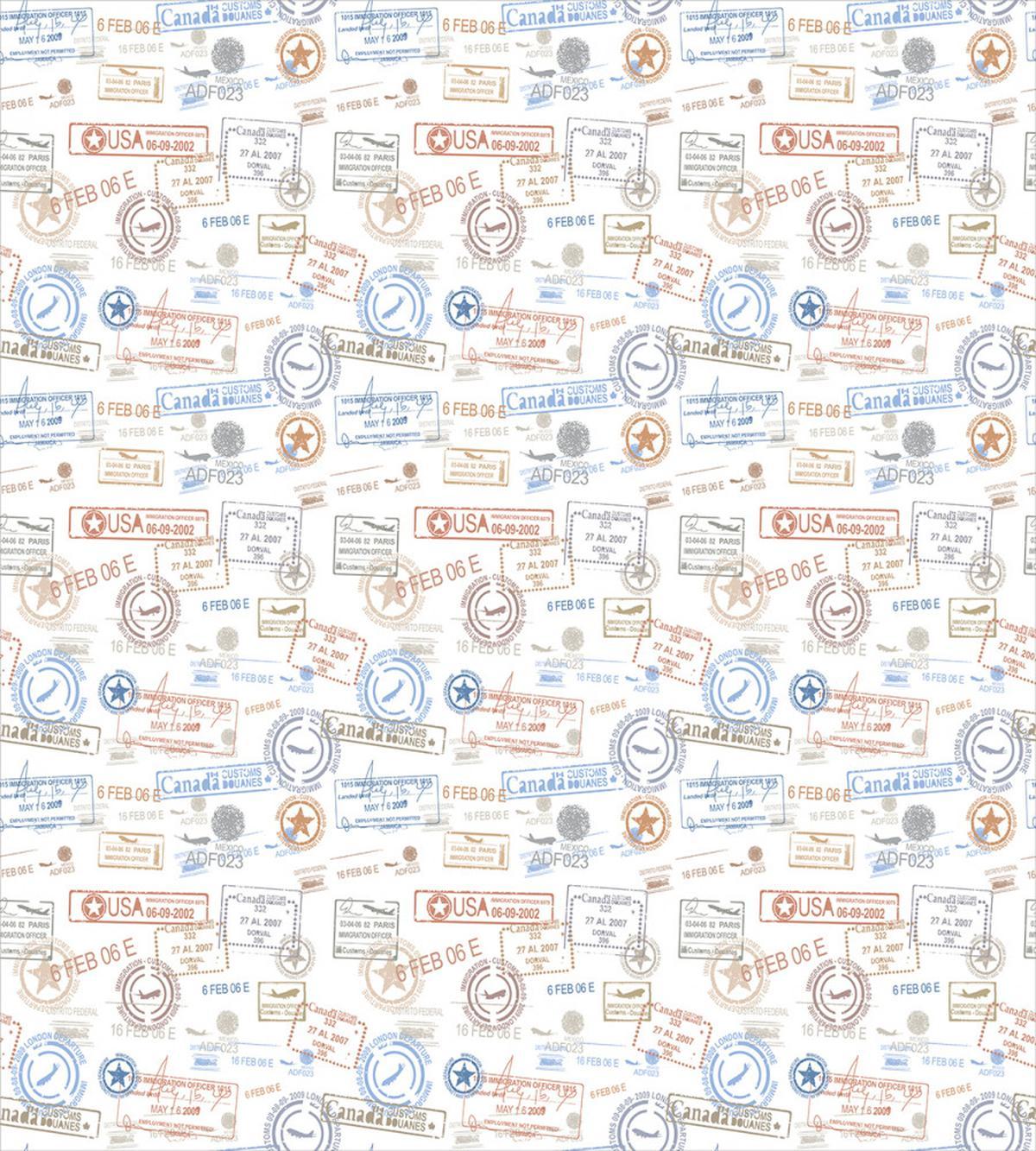 Vintage Rubber Stamps — Pattern