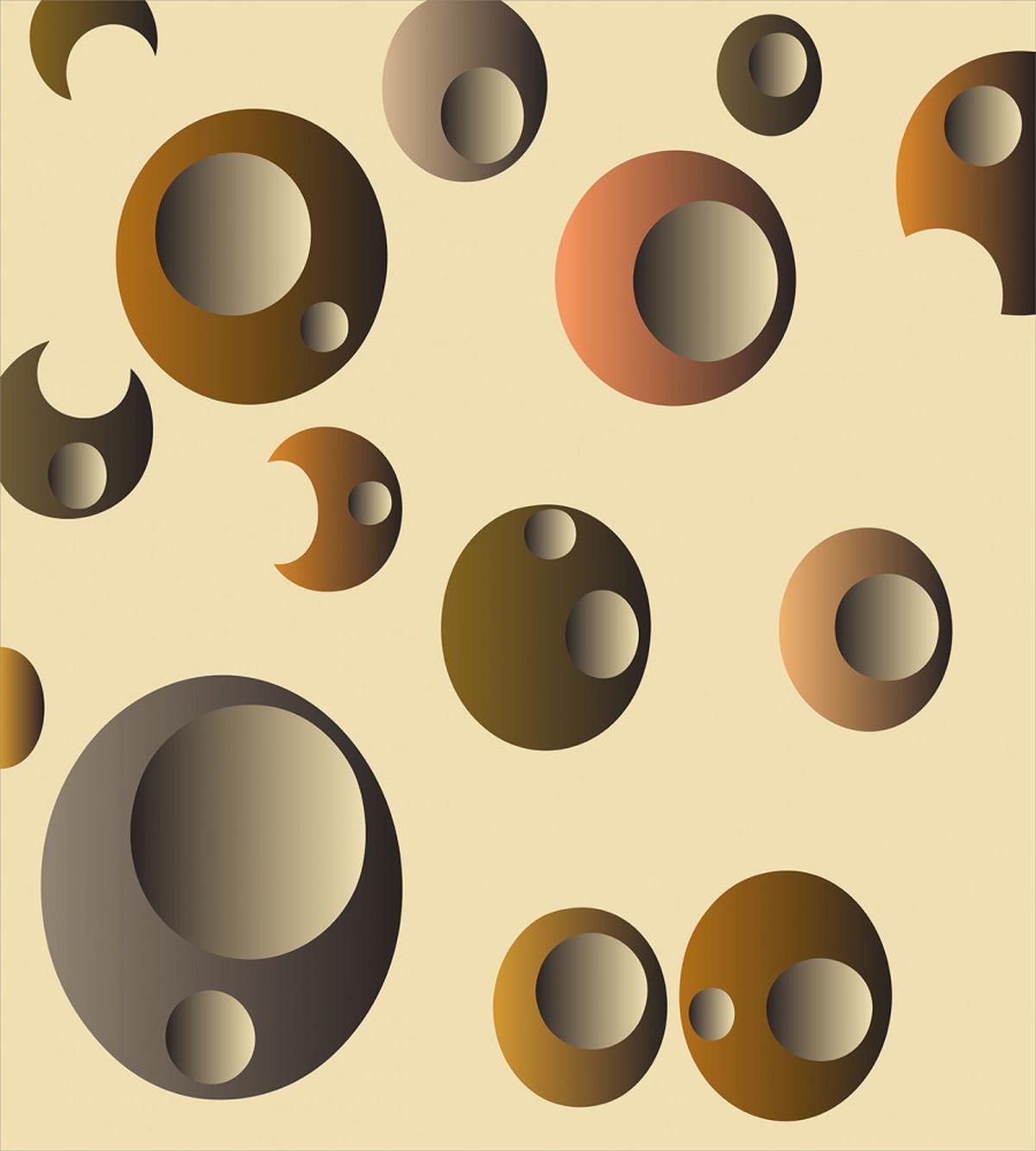 Funky Bubbles Round — Pattern