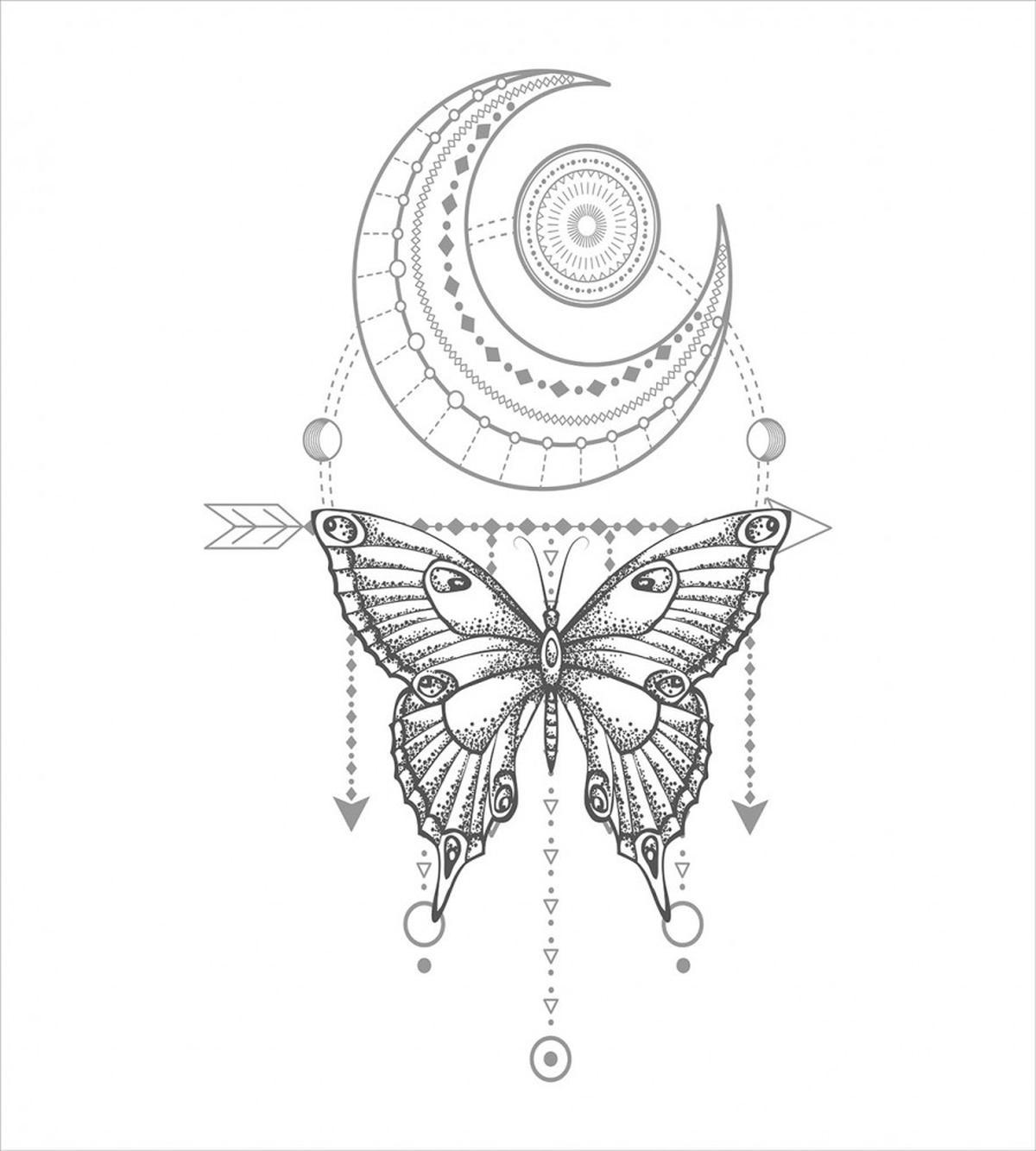 Mystic Dreamcatcher Art — Pattern